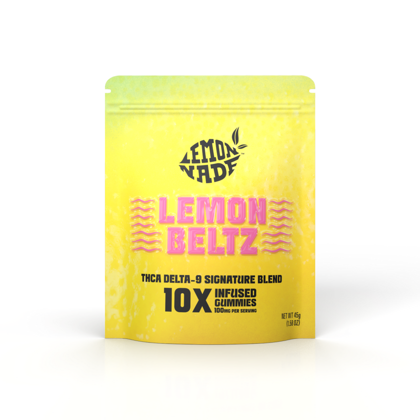 LemonNade - THCA Delta 9 Blend Gummies 2ct Bag - Lemon Beltz