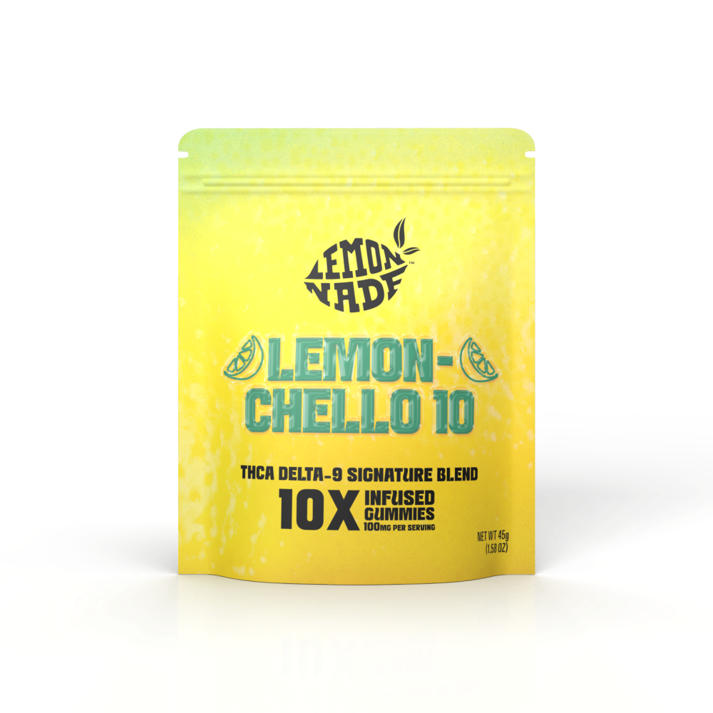 LemonNade - THCA Delta 9 Blend Gummies- Lemonchello 10