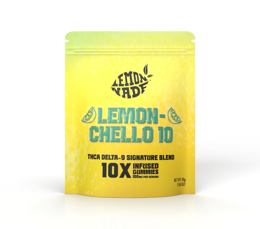 LemonNade - THCA Delta 9 Blend Gummies- Lemonchello 10
