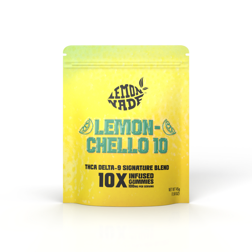 LemonNade - THCA Delta 9 Blend Gummies- Lemonchello 10