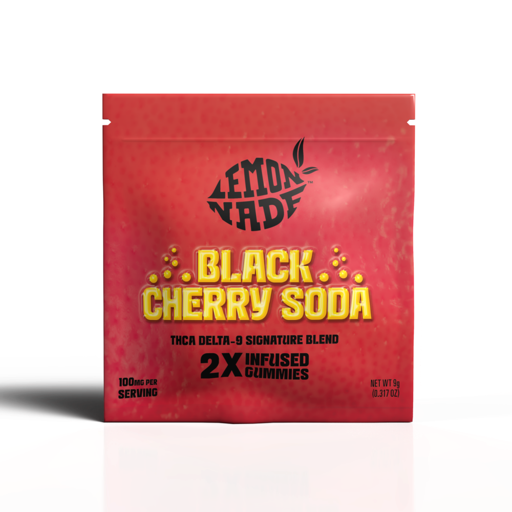 LemonNade - THCA Delta 9 Blend Gummies - Black Cherry Soda