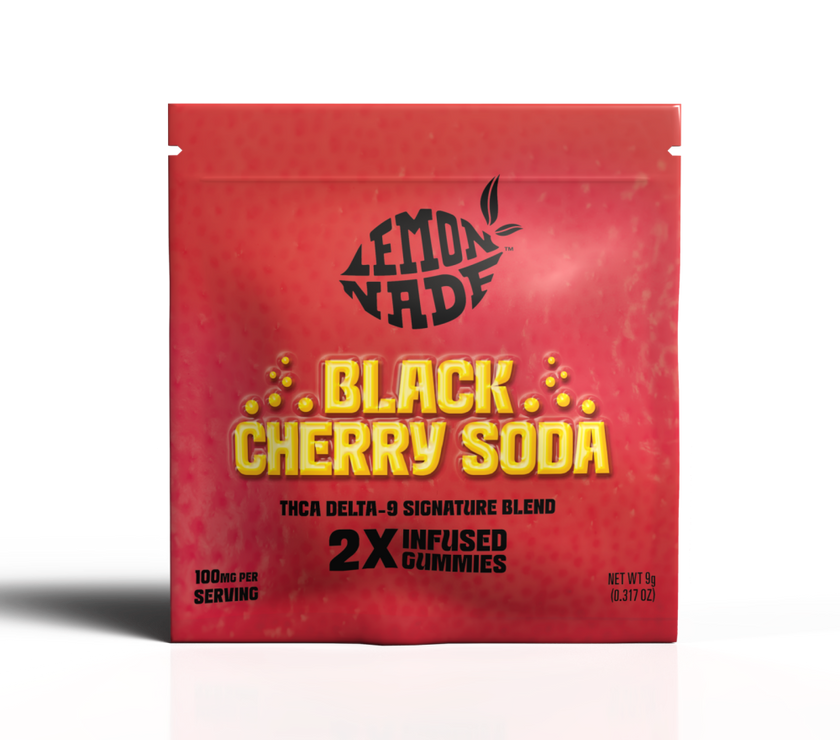 LemonNade - THCA Delta 9 Blend Gummies - Black Cherry Soda