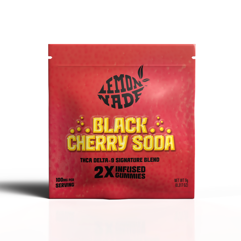 LemonNade - THCA Delta 9 Blend Gummies - Black Cherry Soda