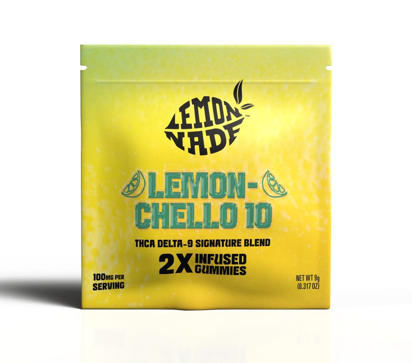 LemonNade - THCA Delta 9 Blend Gummies- Lemonchello 10
