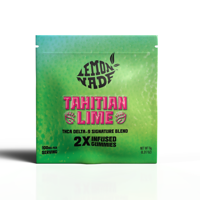 LemonNade - THCA Delta 9 Blend Gummies - Tahitian Lime