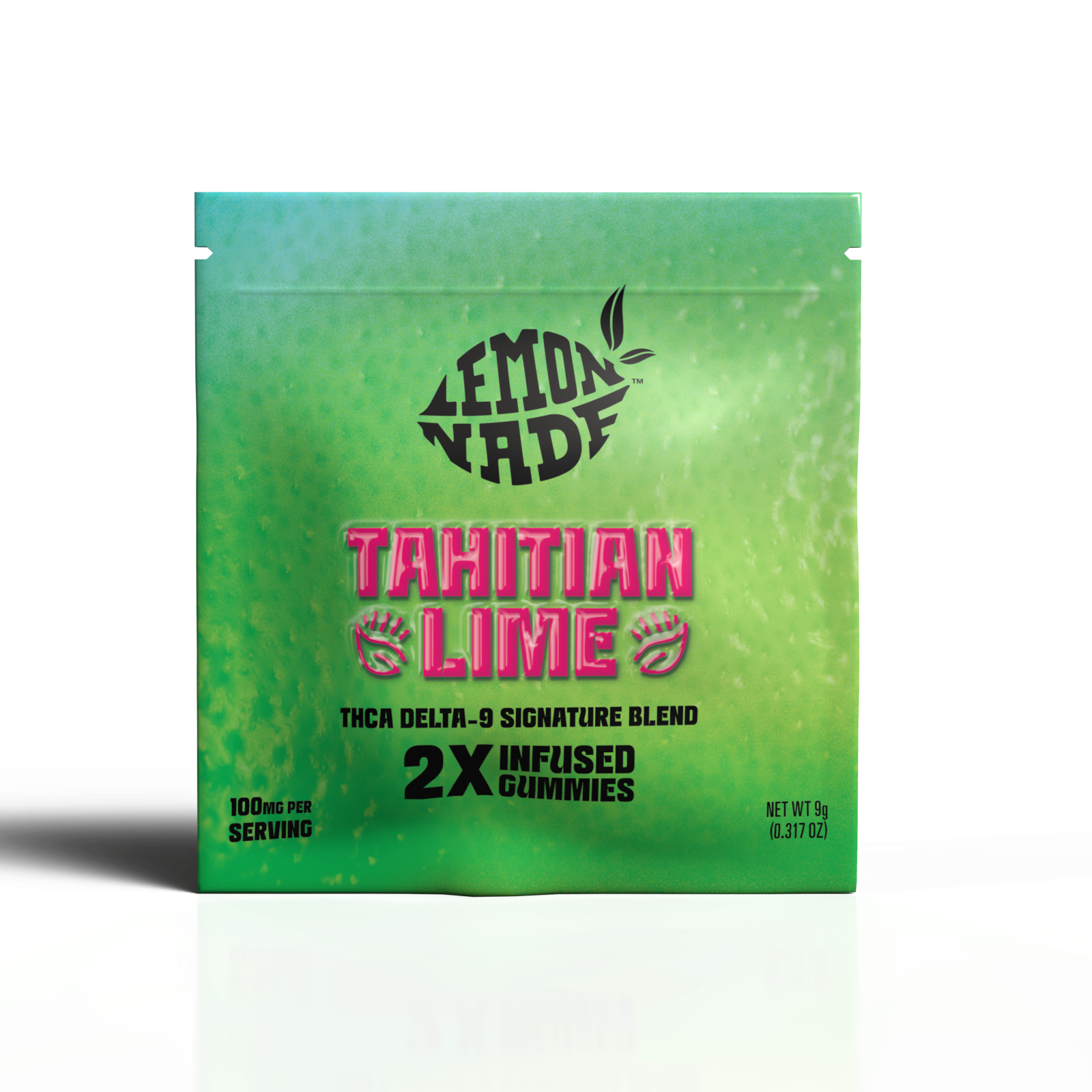 LemonNade - Delta 9 Blend Gummies - Tahitian Lime LemonNade - Delta 9 Blend Gummies - Tahitian Lime