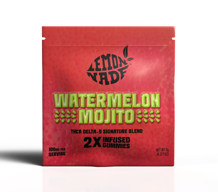 LemonNade - THCA Delta 9 Blend Gummies - Watermelon Mojito