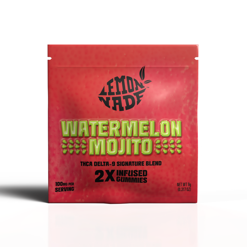 LemonNade - THCA Delta 9 Blend Gummies - Watermelon Mojito