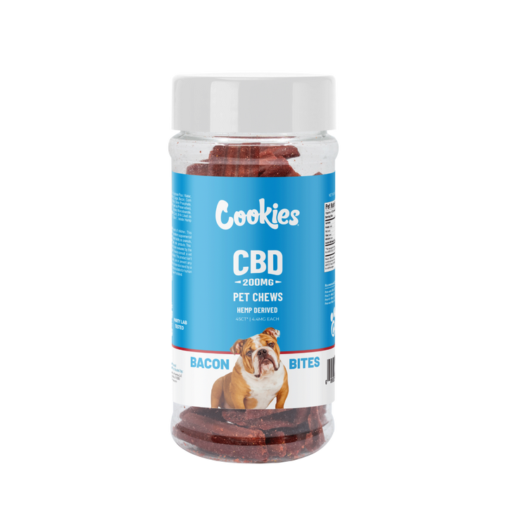 Cookies - CBD Pet Treat 16oz 200mg - Soft Chew - Bacon Bites
