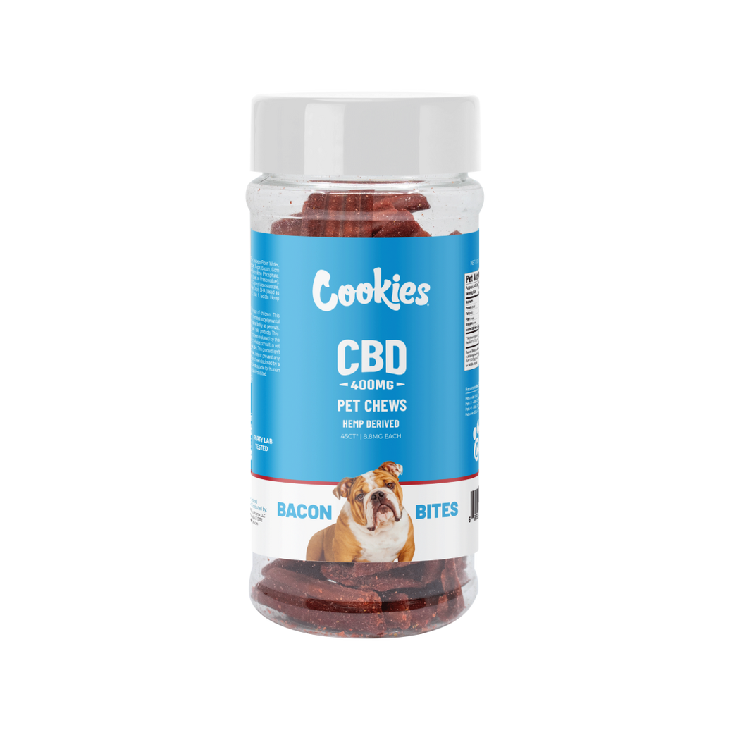 Cookies - CBD Pet Treat 16oz 400mg - Soft Chew - Bacon Bites