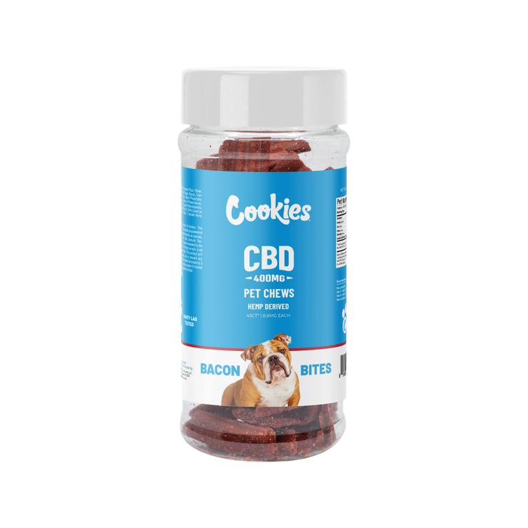 Cookies - CBD Pet Treat 16oz 400mg - Soft Chew - Bacon Bites