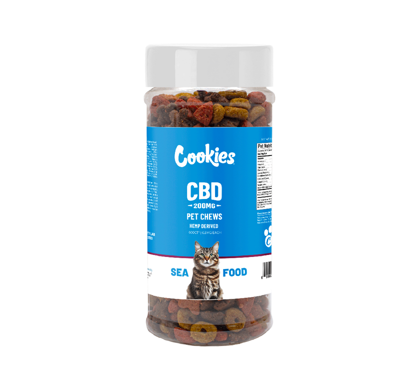 Cookies - CBD Pet Treat 16oz 200mg - Soft Chew - Seafood Mix