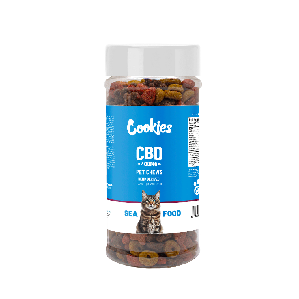 Cookies - CBD Pet Treat 16oz 400mg - Soft Chew - Seafood Mix
