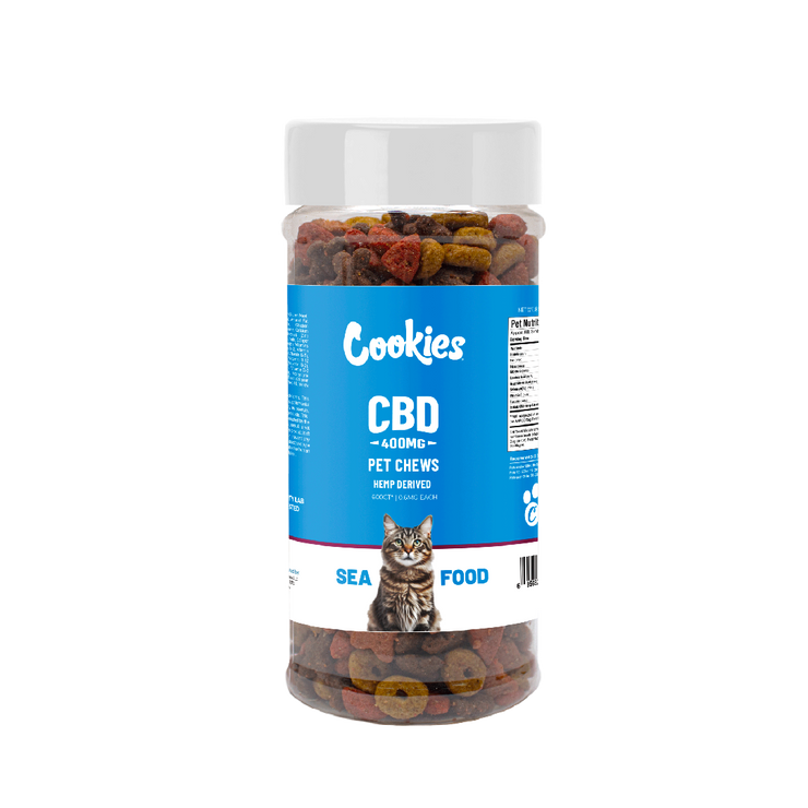 Cookies - CBD Pet Treat 16oz 400mg - Soft Chew - Seafood Mix