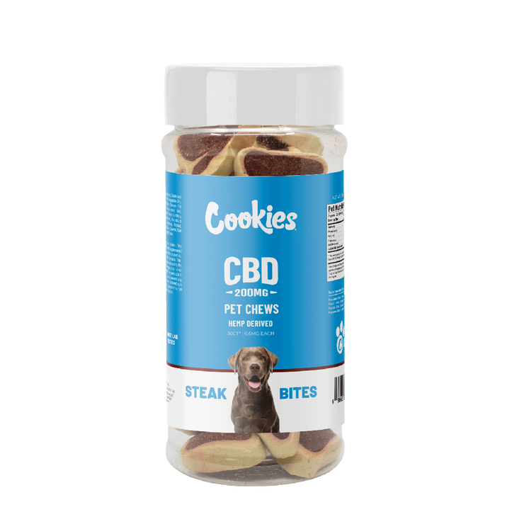Cookies - CBD Pet Treat 16oz 200mg - Soft Chew - Steak