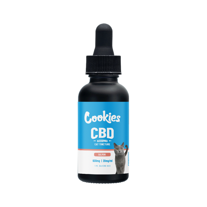 CBD Pet Tincture 30ml 600mg - Salmon for Cats 