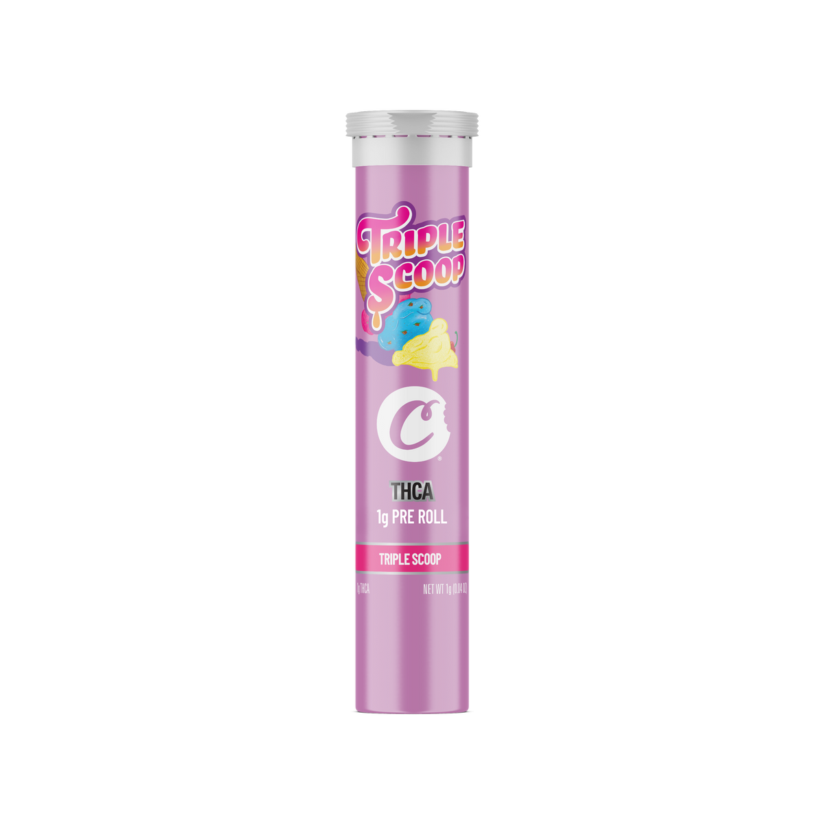 Cookies - Pre-roll 1g Non-Infused - Triple Scoop