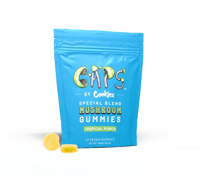 Cookies - Mushroom Gummy 6mg 10ct Bag - Tropical Punch