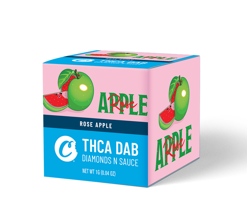 Cookies - THCA Dab Diamonds N Sauce Rose Apple 1g