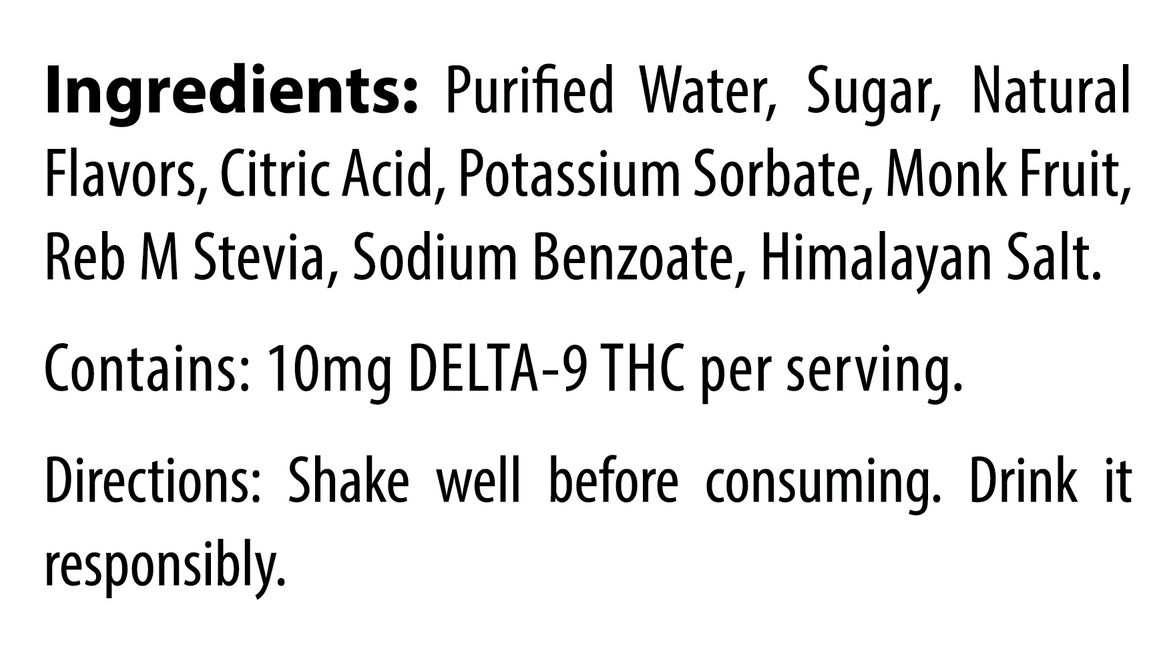 Cookies - D9/THC Infused Shot 10mg - Adios MF