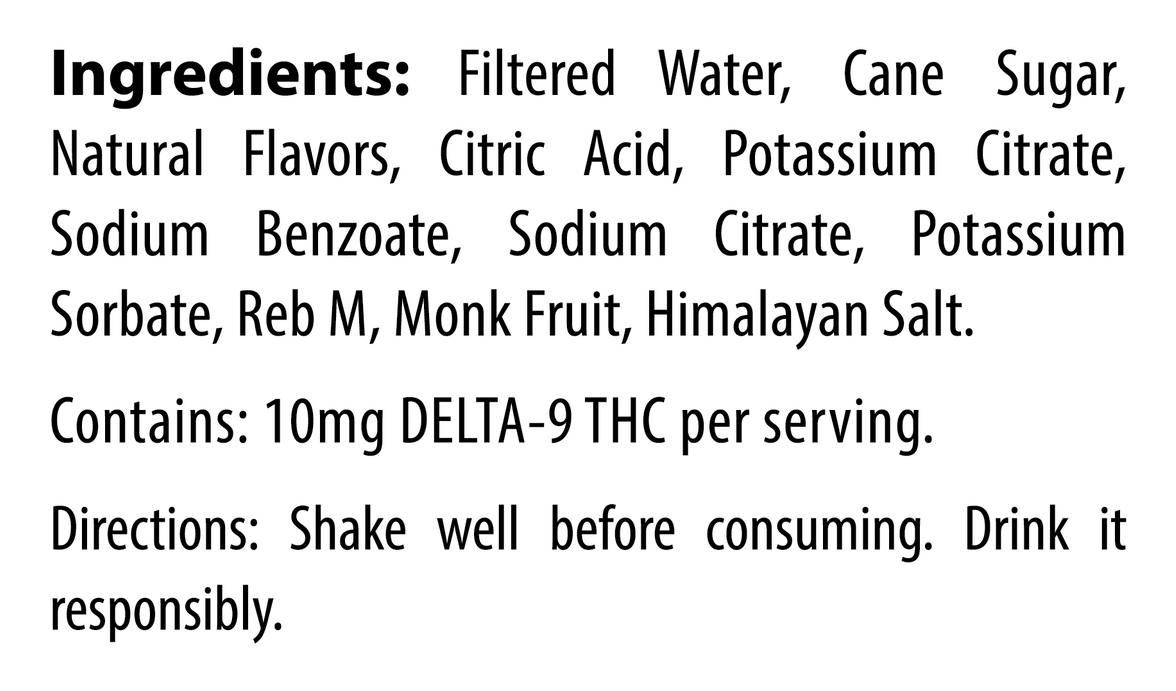 Cookies - D9/THC Infused Shot 10mg - Lemoncello