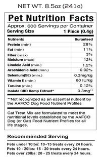 Cookies - CBD Pet Treat 16oz 200mg - Soft Chew - Seafood Mix