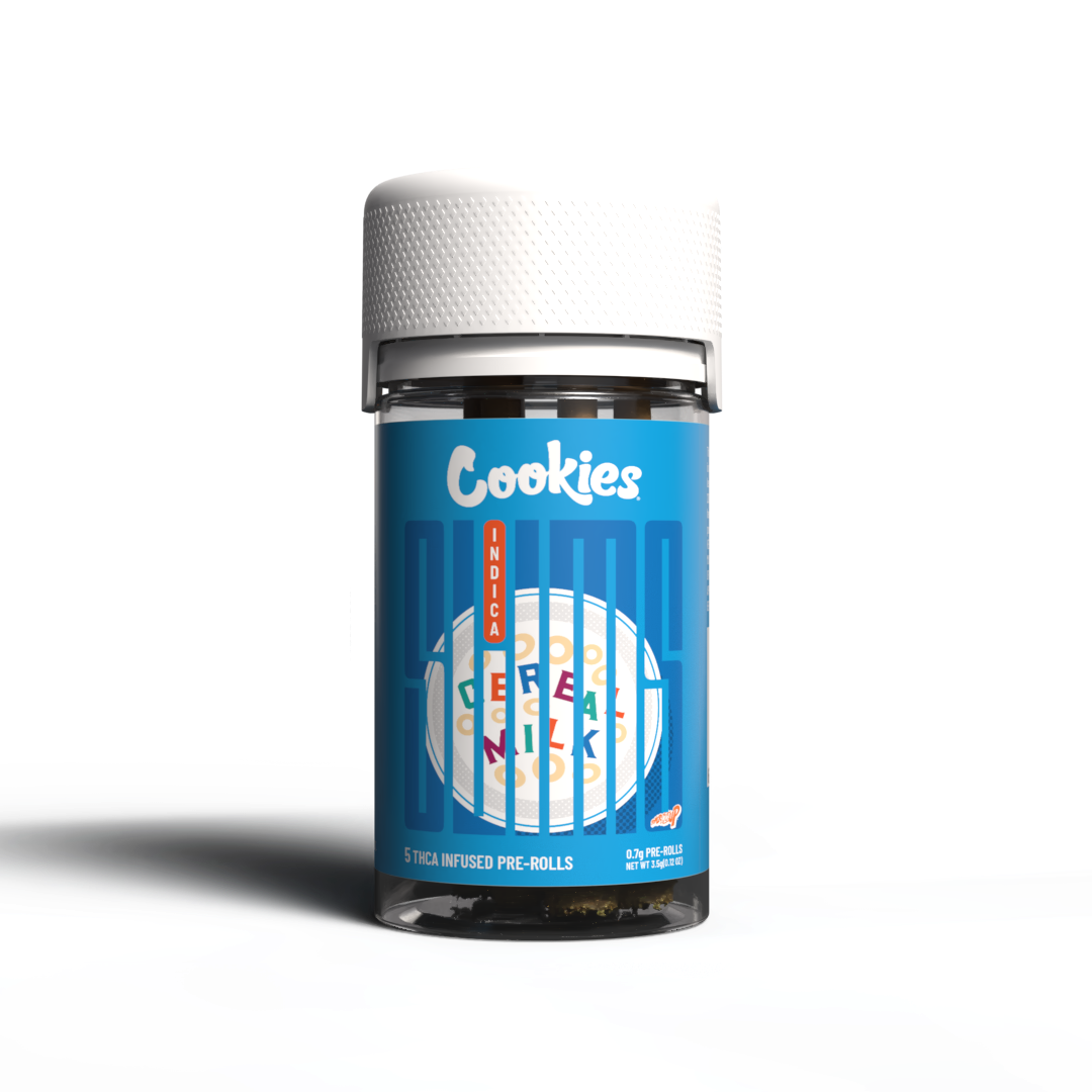 Cookies - Infused Pre-Roll 0.7g - Cereal Milk - 5ct Jar