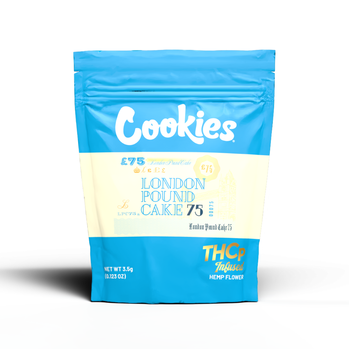 THCP Flower 3.5g Bag - London Pound Cake