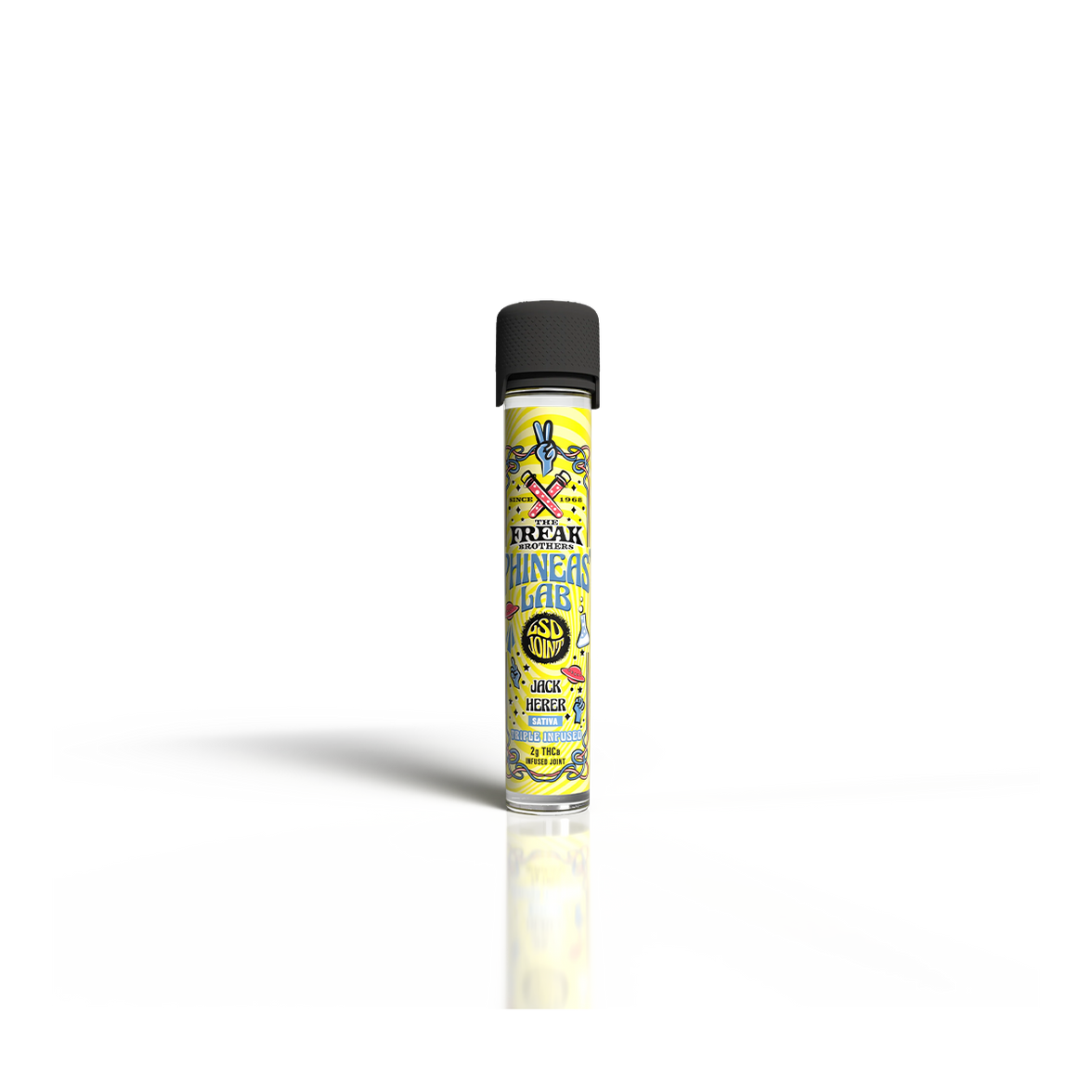 Freak Brothers - LSD Triple Infused Pre-Roll 2.5g - Jack Herer