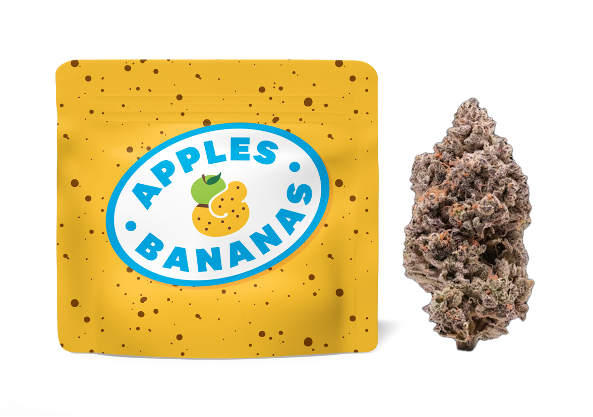 Cookies - THCA Flower Bag - Apples & Bananas - 1g
