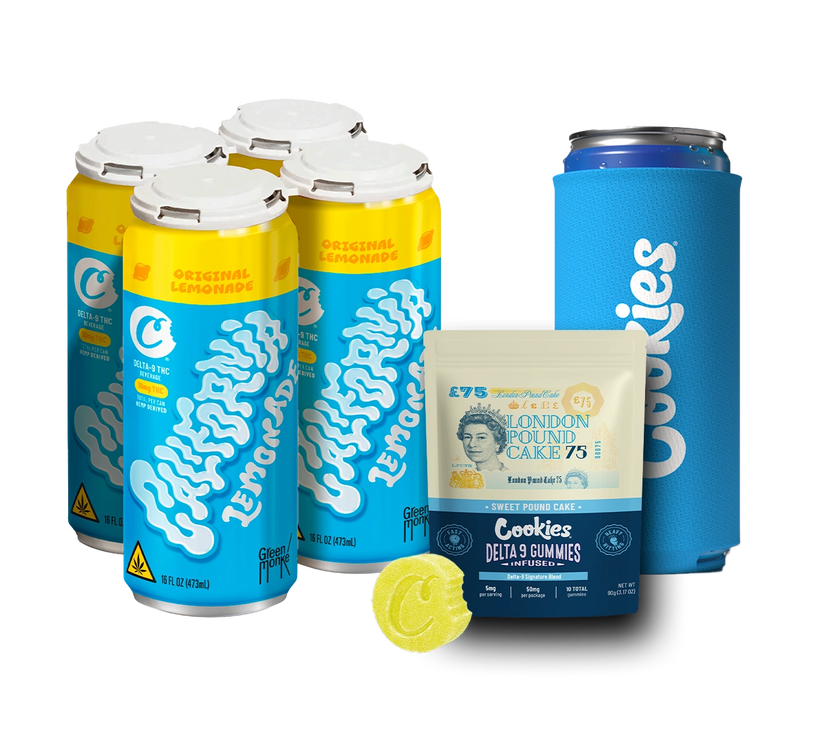 Drinks + Gummies + Koozie Bundle