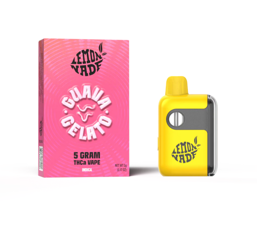 LemonNade - THCA Disposable 5g - Guava Gelato