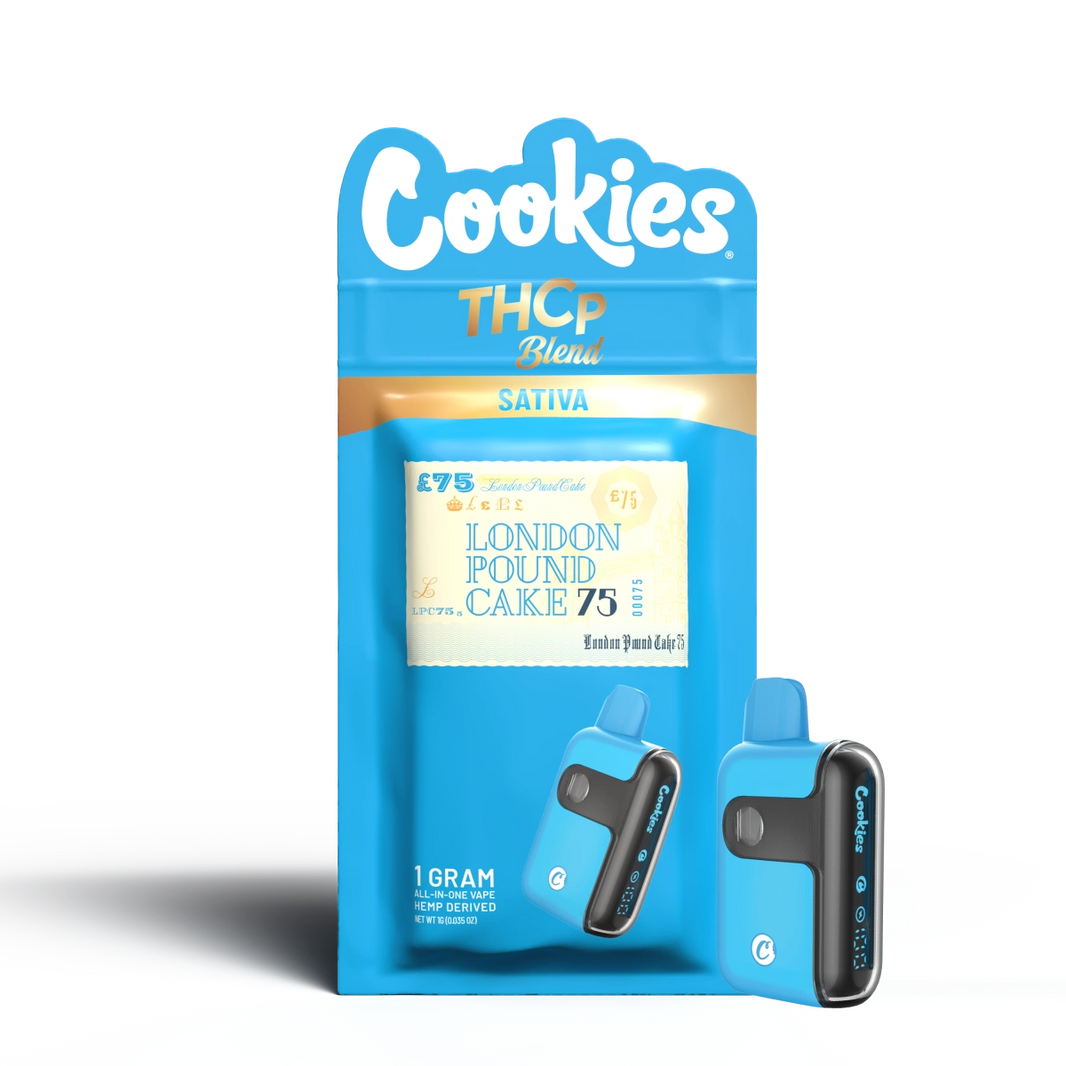 Cookies - Disposable 1g THCp - London Pound Cake
