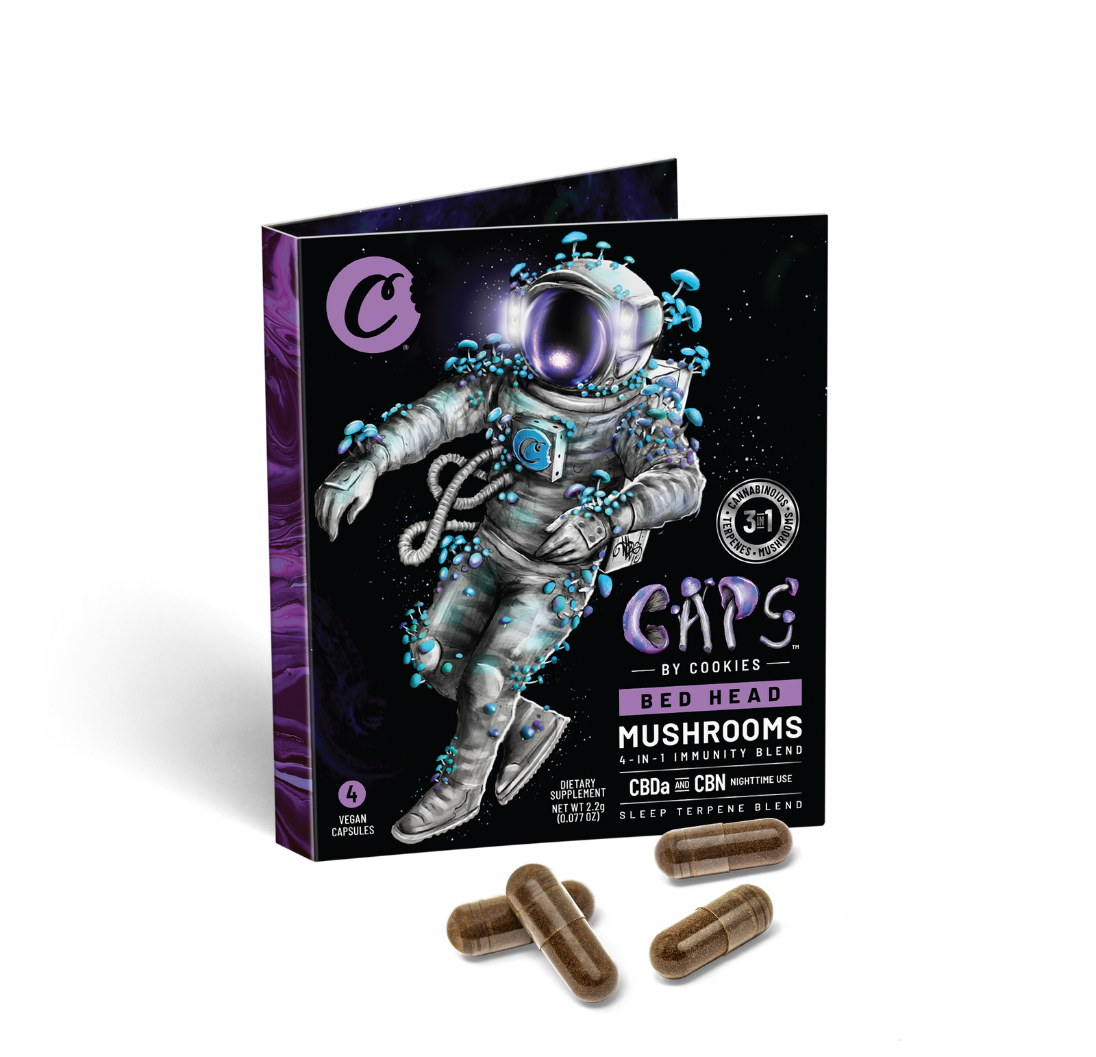 Caps Bed Head (4Pack)