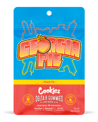 Georgia Pie | Delta 8 25mg GUMMIES 20ct. (500mg/pack)