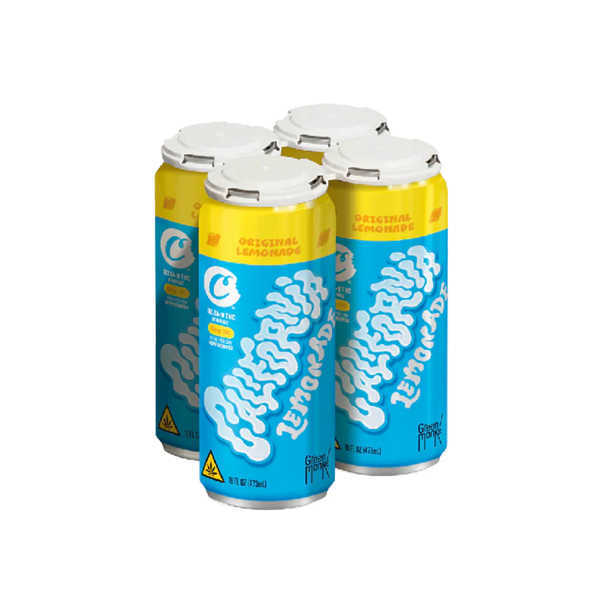 Cookies - Delta 9/THC Seltzer Can 10mg - California Lemonade - 4 Pack Cookies - Delta 9/THC Seltzer Can 10mg - California Lemonade - 4 Pack