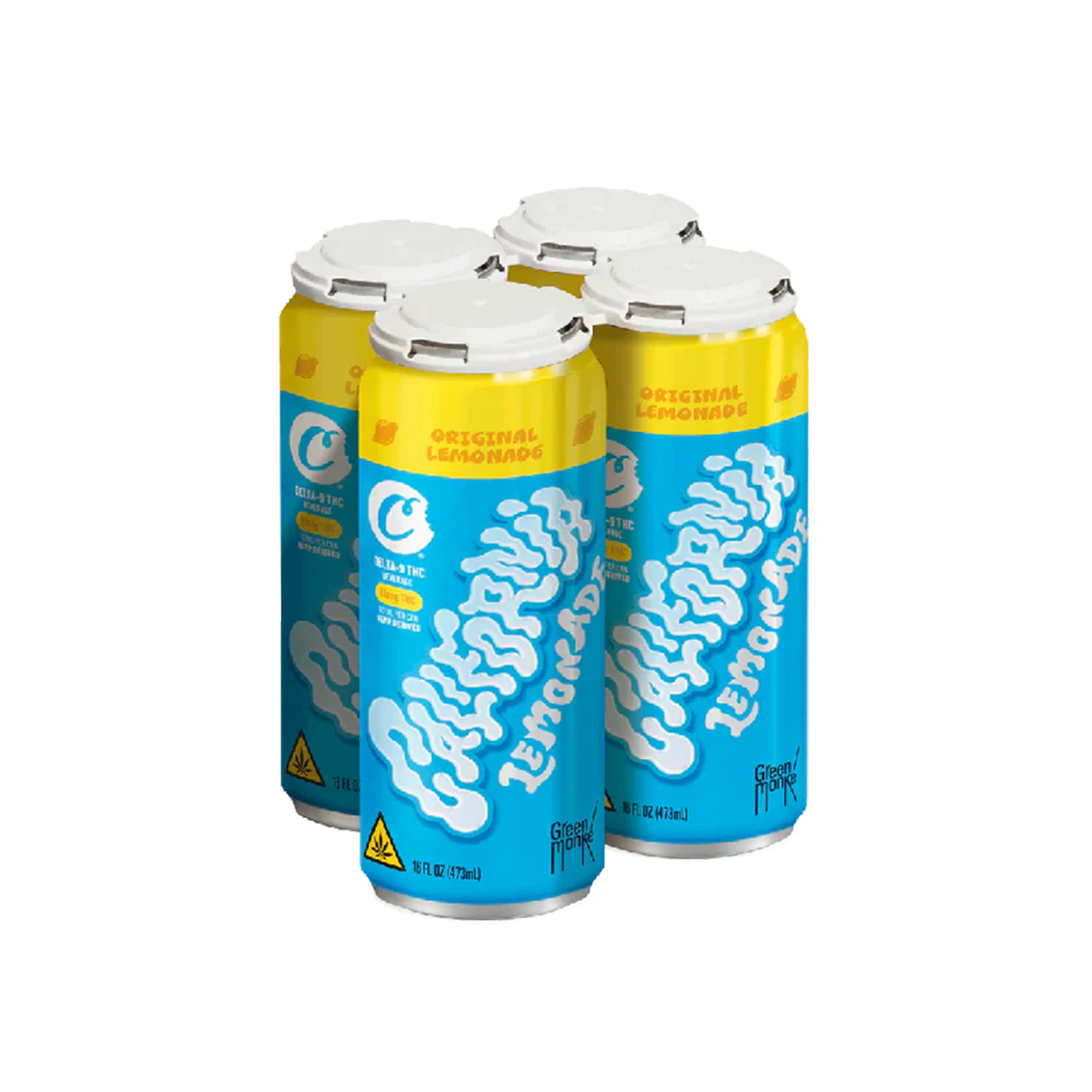 Cookies - Delta 9/THC Seltzer Can 10mg - California Lemonade - 4 Pack