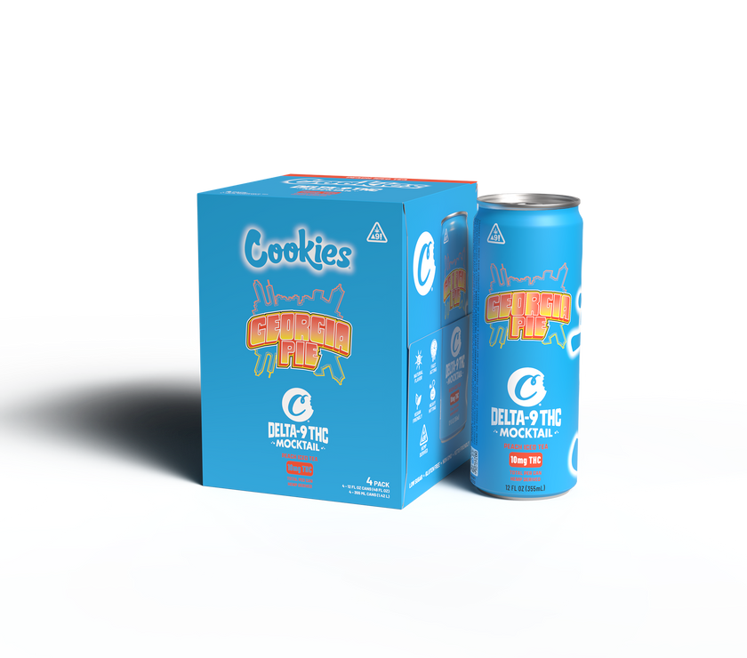 Cookies - Delta 9/THC Mocktail Can 10mg - Georgia Pie - 4 Pack