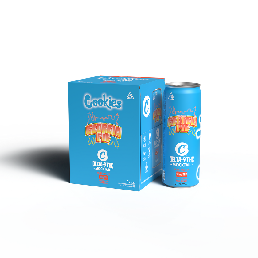Cookies - Delta 9/THC Mocktail Can 10mg - Georgia Pie - 4 Pack