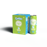 Cookies - Delta 9/THC Mocktail Can 10mg - Margarita Bar - 4 Pack