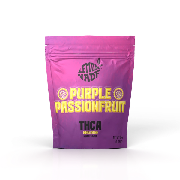 LemonNade - THCA Blend Flower 3.5g Bag - Purple Passionfruit