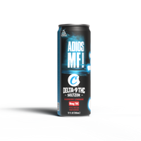 Cookies - Delta 9/THC Seltzer Can 10mg - Adios MF - 4 Pack