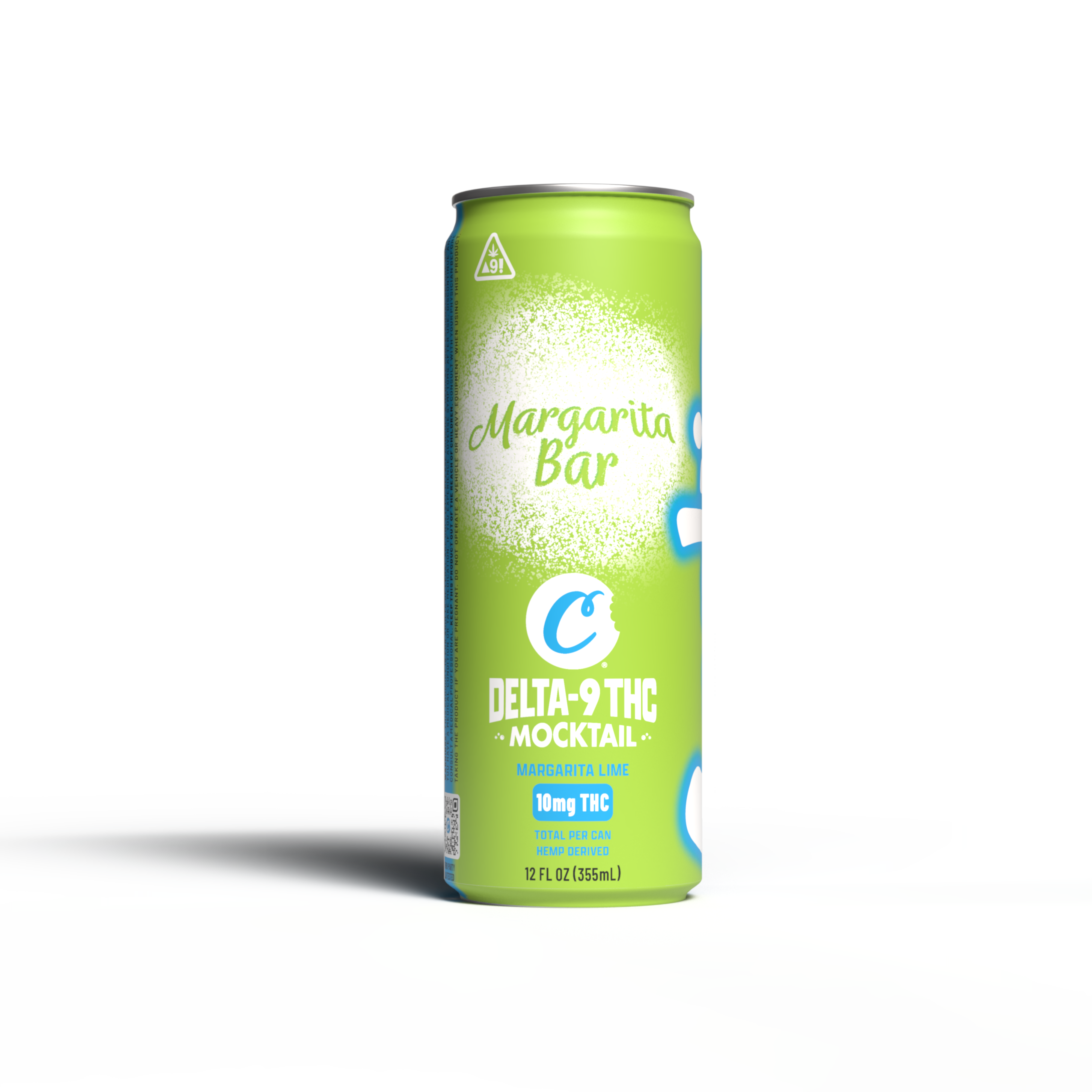 Cookies - Delta 9/THC Mocktail Can 10mg - Margarita Bar - 4 Pack