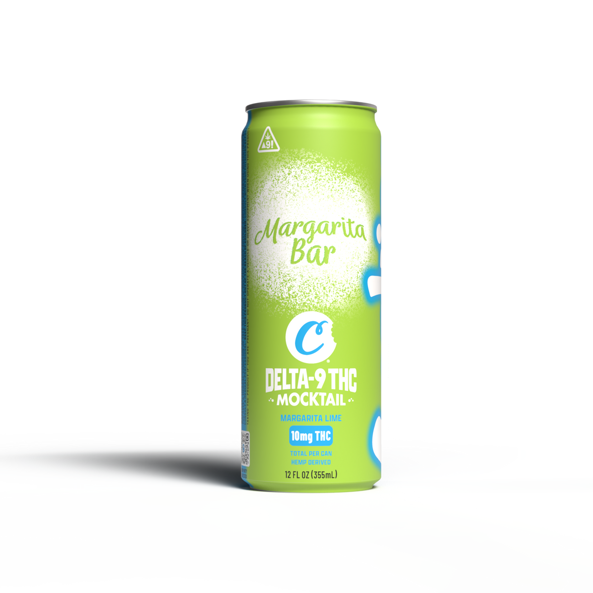 Cookies - Delta 9/THC Mocktail Can 10mg - Margarita Bar - 4 Pack