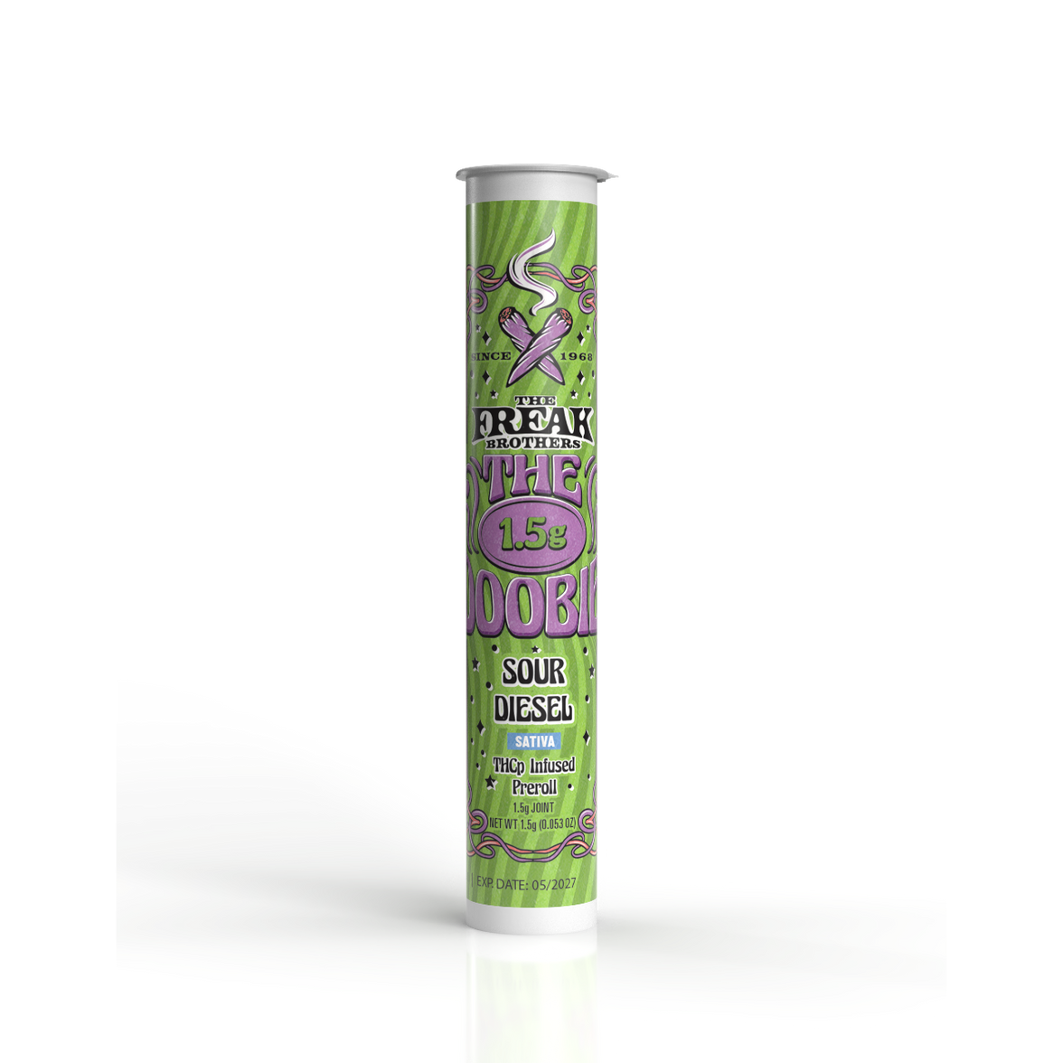 Freak Brothers - THCP Infused Doobie 1.5g - Sour Diesel