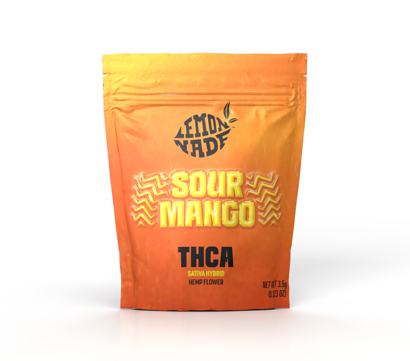 LemonNade - THCA Blend Flower 3.5g Bag - Sour Mango