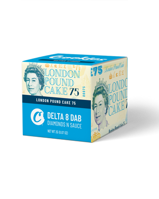 London Pound Cake 75 | Delta 8 2g Concentrate Diamonds N Sauce Dabs